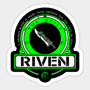 RIVEN - LIMITED EDITION Sticker